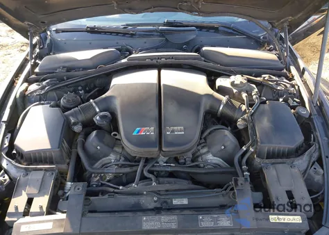 2007 BMW M6 z USA, uszkodzony, nr VIN WBSEH93507CY23619